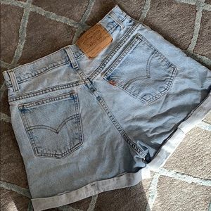 Vintage High Wasted Levi Shorts